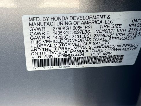 Used 2022 Acura MDX Type S AWD/4WD image 25