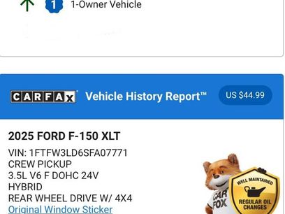 Used 2025 Ford F150 XLT w/ Equipment Group 303A High
