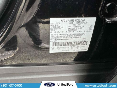 Used 2021 Ford Explorer Limited w/ Equipment Group 301A image 12