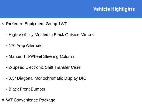 New 2024 Chevrolet Silverado 3500 W/T w/ WT Convenience Package AWD/4WD image 10