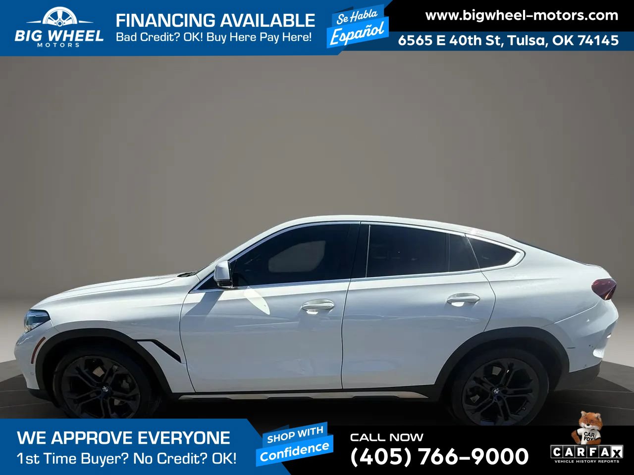 Used 2021 BMW X6 xDrive40i w/ Premium Package 2 AWD/4WD image 2
