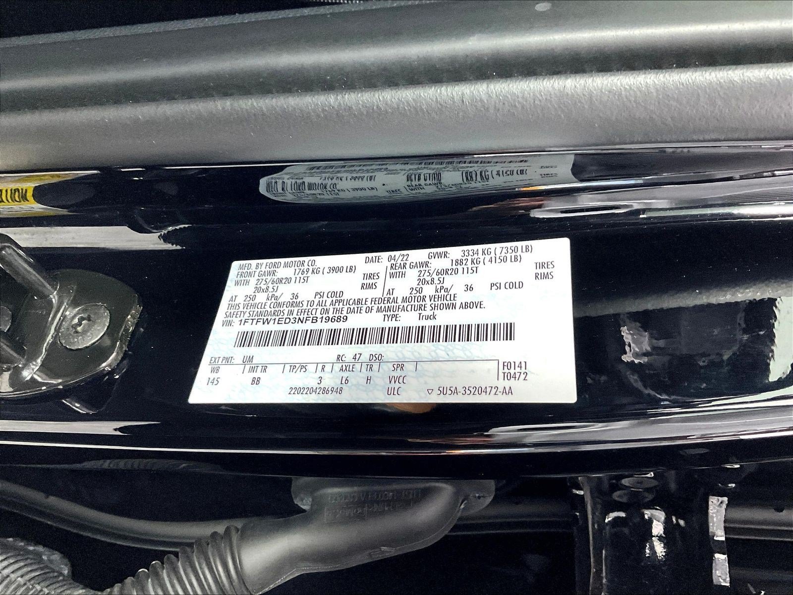 Used 2022 Ford F150 Platinum AWD/4WD image 20