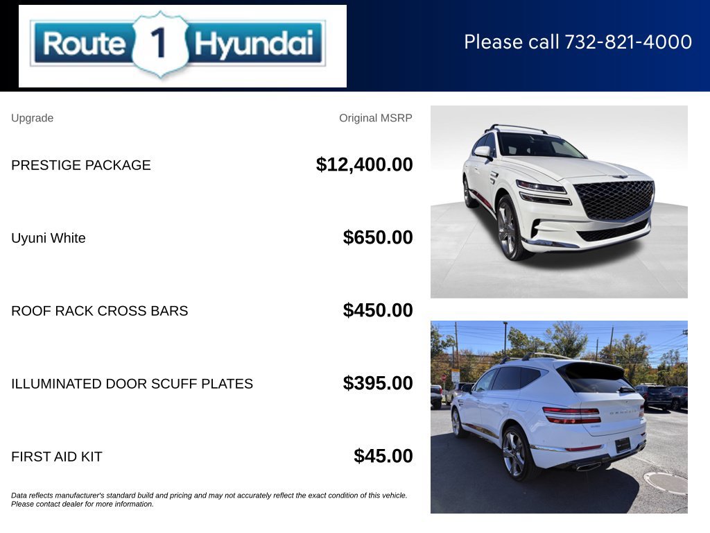 Used 2024 Genesis GV80 3.5T w/ Prestige Package AWD/4WD image 27