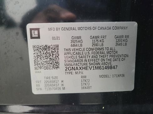 Used 2021 Chevrolet Equinox LS w/ LS Convenience Package FWD image 33