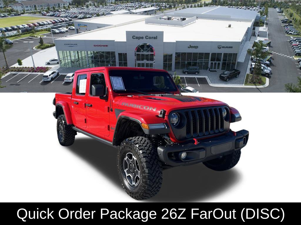 Used 2023 Jeep Gladiator Rubicon AWD/4WD image 3