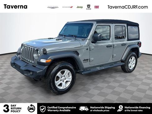 Used 2022 Jeep Wrangler Unlimited Sport AWD/4WD image 1