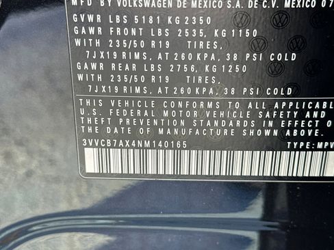 Used 2022 Volkswagen Tiguan SE R-Line image 30