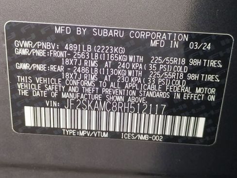 Used 2024 Subaru Forester Touring AWD/4WD image 37