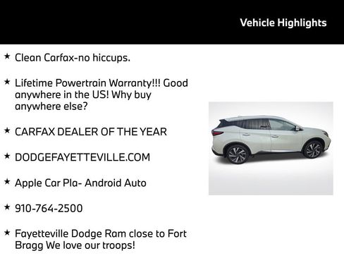 Used 2024 Nissan Murano SL w/ Cargo Package image 5