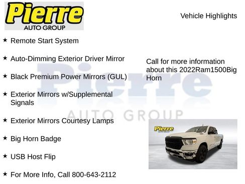 Used 2022 RAM 1500 Big Horn RWD image 22