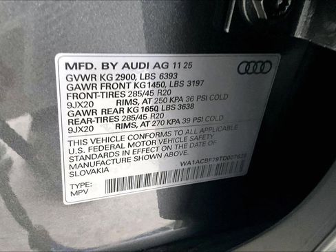 New 2026 Audi Q7 2.0T Premium image 8