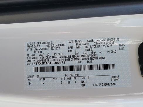 New 2026 Ford F250 XL w/ STX Appearance Package image 13