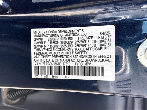 New 2026 Honda CR-V Sport-L image 8