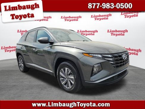 Used 2024 Hyundai Tucson Blue image 1