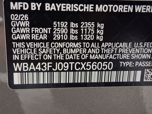New 2026 BMW 530i w/ Convenience Package RWD image 18