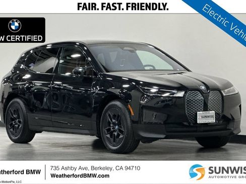 Used 2024 BMW iX xDrive50 w/ Premium Package AWD/4WD image 1