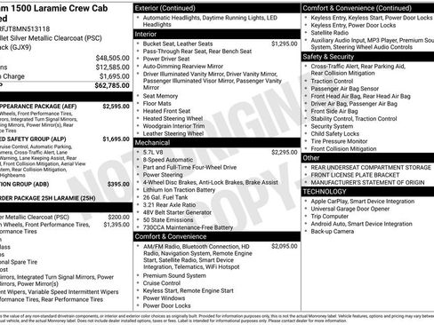 Used 2021 RAM 1500 Laramie w/ Sport Appearance Package image 6