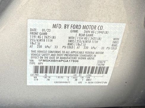 Used 2023 Ford Explorer 4WD image 22