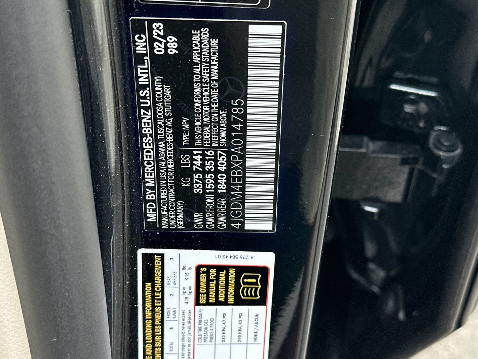 Used 2023 Mercedes-Benz EQS 580 4MATIC SUV image 36