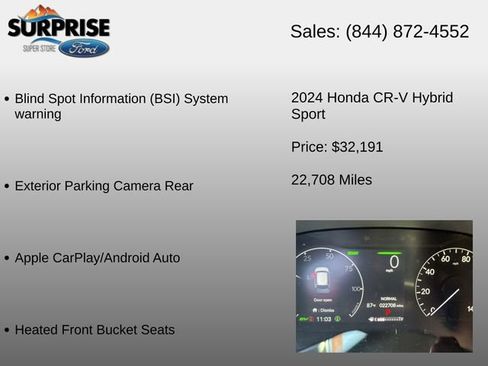 Used 2024 Honda CR-V Sport image 12