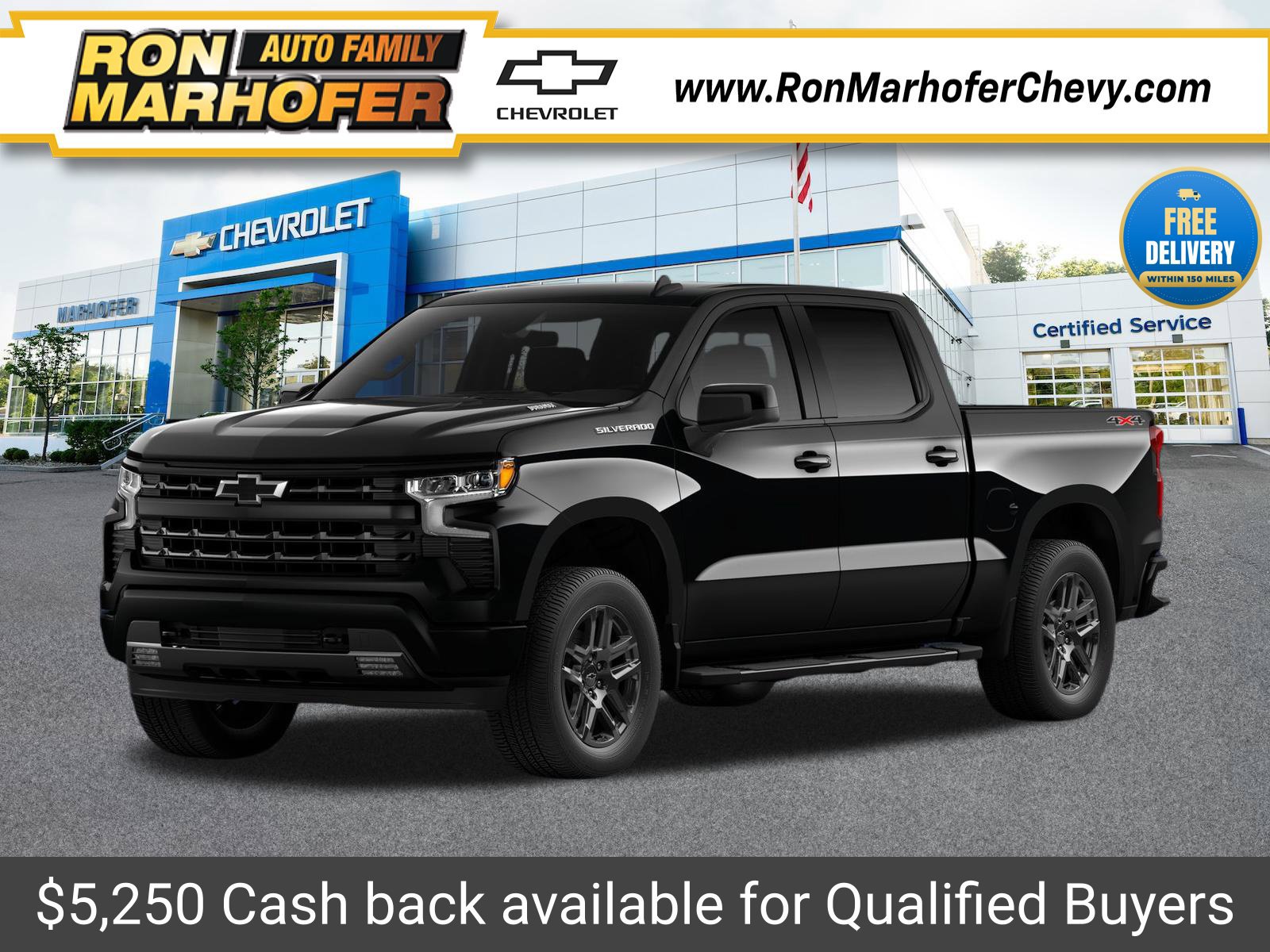 New 2026 Chevrolet Silverado 1500 RST w/ Convenience Package II AWD/4WD image 1