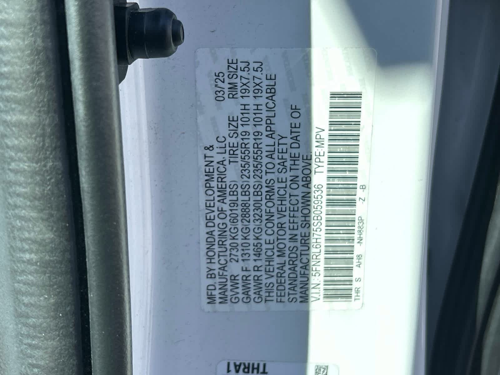 Used 2025 Honda Odyssey Sport-L image 14