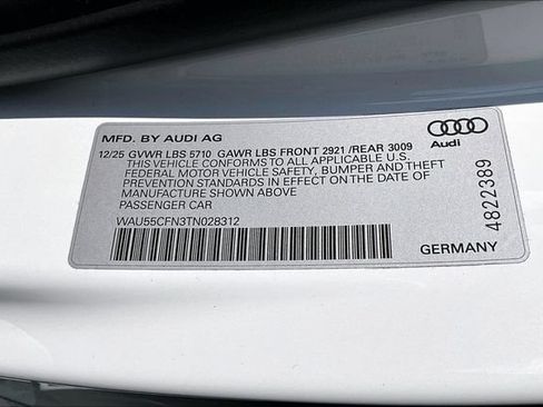 Used 2026 Audi A6 Premium Plus w/ Premium Plus Package AWD/4WD image 19