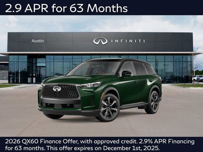 New 2026 INFINITI QX60 Autograph w/ Dark Cargo Package