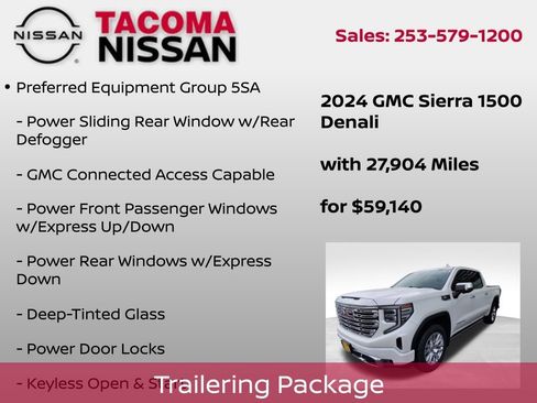 Used 2024 GMC Sierra 1500 Denali w/ Technology Package image 7