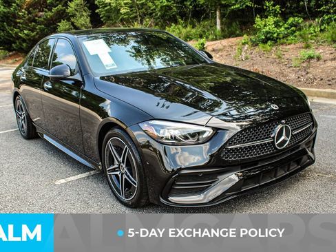 Used 2025 Mercedes-Benz C 300 Sedan w/ AMG Line w/ Night Package image 3