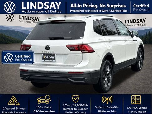 Used 2023 Volkswagen Tiguan SE w/ Panoramic Sunroof Package AWD/4WD image 8