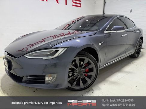 Used 2021 Tesla Model S Performance AWD/4WD image 1