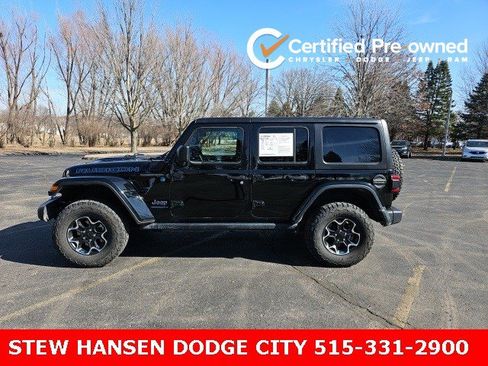 Used 2023 Jeep Wrangler Unlimited Rubicon 4xe image 1