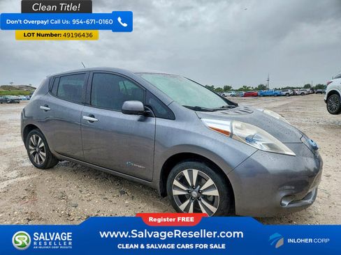 Used 2015 Nissan Leaf SL w/ Premium Package image 5