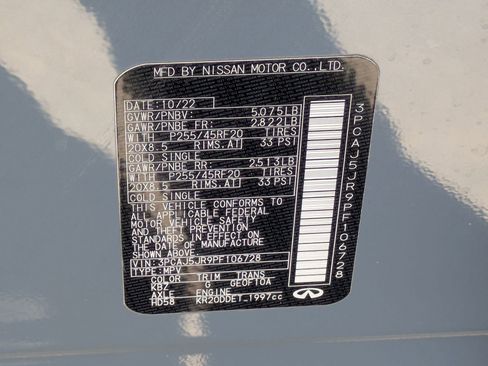 Used 2023 INFINITI QX55 Luxe w/ Cargo Package image 34