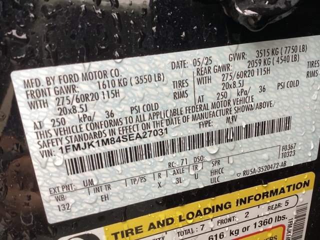 Used 2025 Ford Expedition Max Platinum AWD/4WD image 38