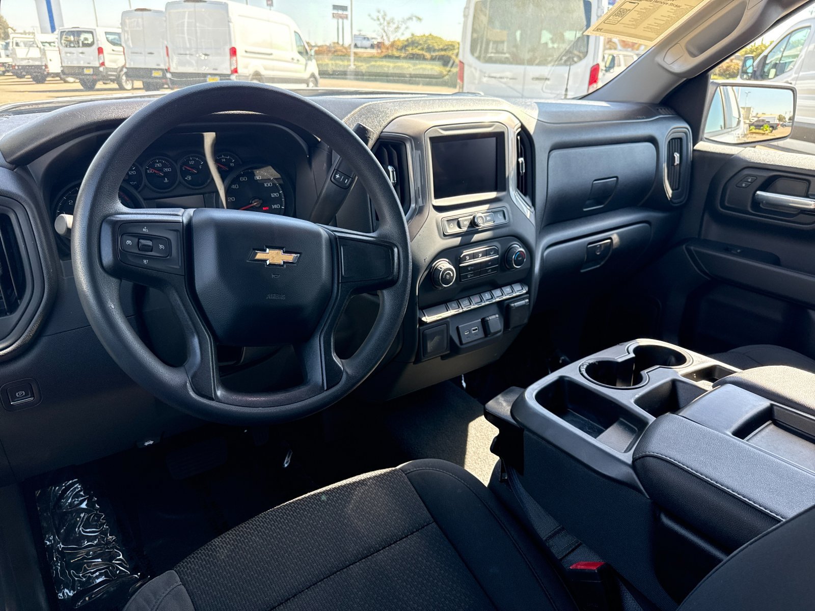 Used 2021 Chevrolet Silverado 1500 Custom w/ LPO, Dark Essentials Package RWD image 9