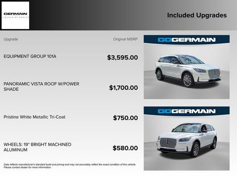 Certified 2023 Lincoln Corsair FWD w/ Equipment Group 101A image 37