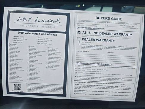Used 2019 Volkswagen Golf Alltrack SE AWD/4WD image 15