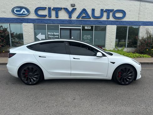 Used 2021 Tesla Model 3 Performance AWD/4WD image 3