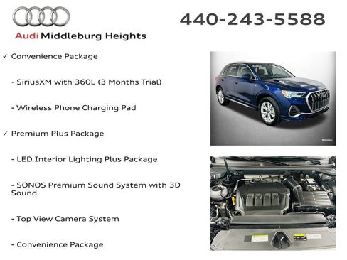 Certified 2025 Audi Q3 2.0T Premium Plus w/ Premium Plus Package AWD/4WD image 11