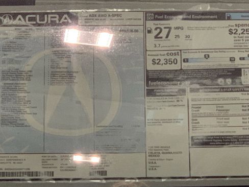 Used 2025 Acura ADX A-Spec image 35