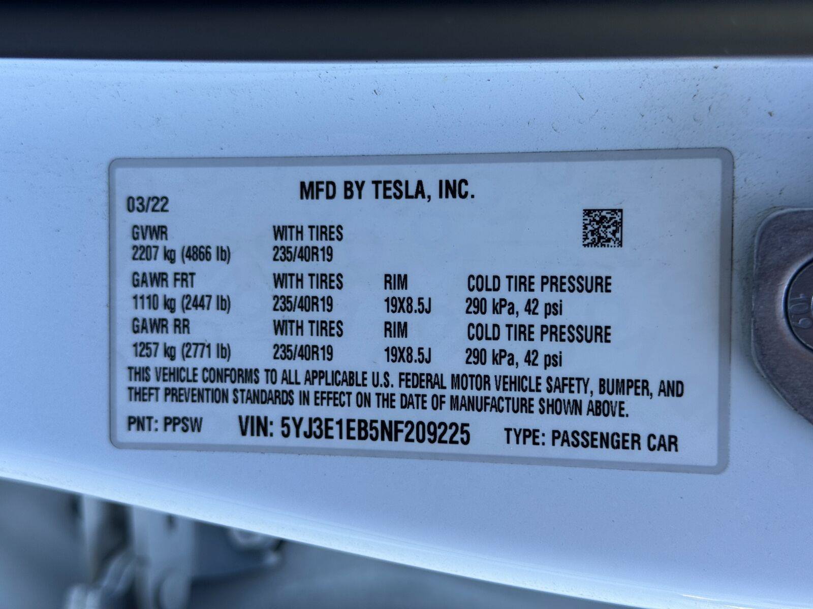 Used 2022 Tesla Model 3 Long Range AWD/4WD image 47