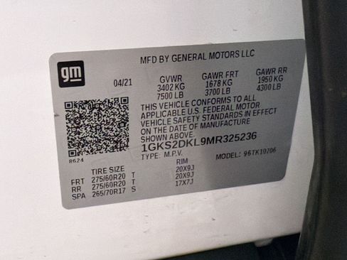 Used 2021 GMC Yukon Denali w/ Advanced Technology Package AWD/4WD image 21