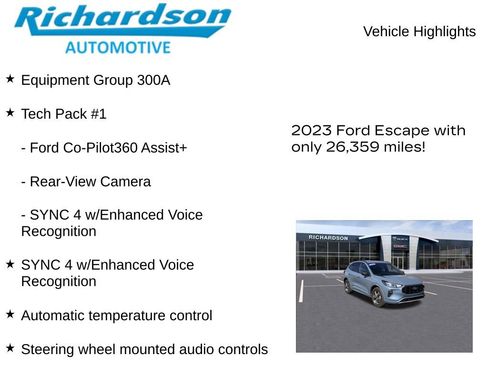 Used 2023 Ford Escape ST-Line w/ Tech Pack #1 AWD/4WD image 10