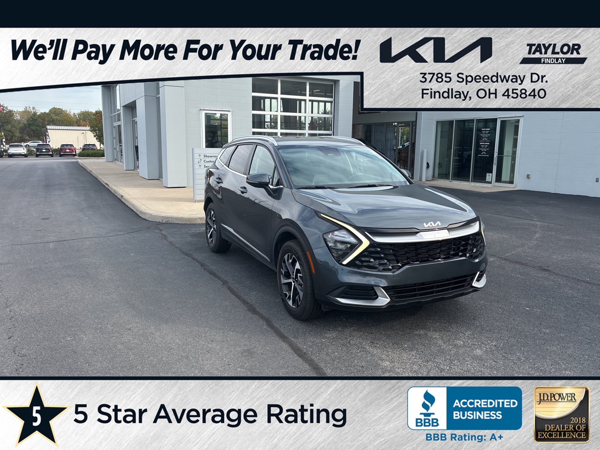 Used 2023 Kia Sportage EX AWD/4WD image 1