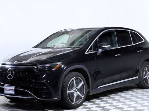 Certified 2025 Mercedes-Benz EQE 350+ 4MATIC SUV w/ AMG Line Exterior Package image 3