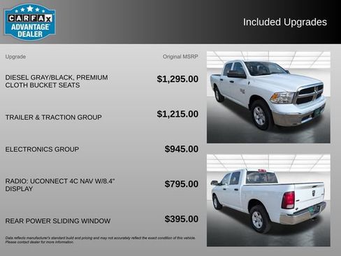 Used 2023 RAM 1500 Classic SLT w/ Trailer & Traction Group image 3