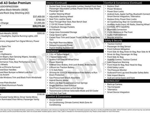 Used 2023 Audi A3 2.0T Premium image 2