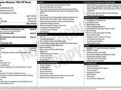 Used 2024 Toyota 4Runner TRD Off-Road Premium w/ Off Road Premium Plus Package image 6